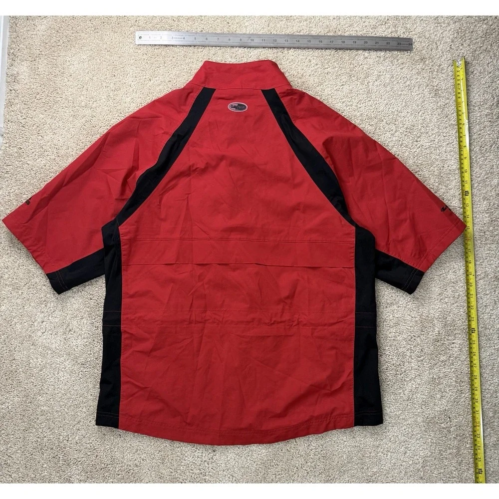 Adidas Golf Short Sleeve The Country Club Brookline 2007 Roundup Red‎ Large